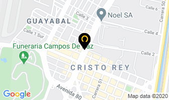 Mapa de All Combustion Ltda en Medellín