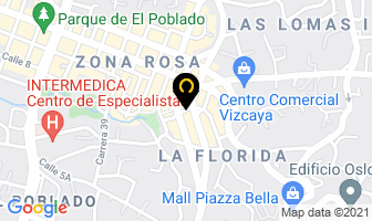 Mapa de All House en Medellín