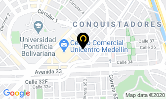 Mapa de Alma Santa Nails Spa en Medellín