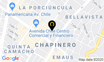 Mapa de Almacafé en Bogotá D.C
