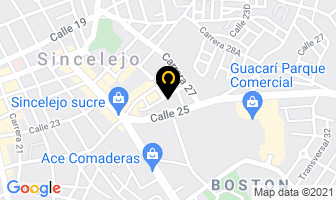 Mapa de Almacén 6.600 en Sincelejo