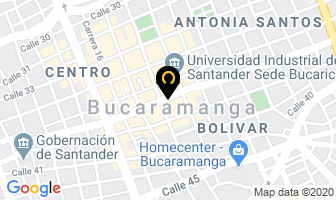 Mapa de Almacén Aldo en Bucaramanga