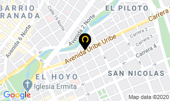 Mapa de Almacén Algodón 100% D.o. en Cali