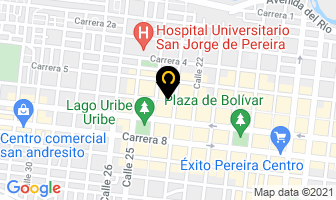 Mapa de Almacén Amado Corazón en Pereira