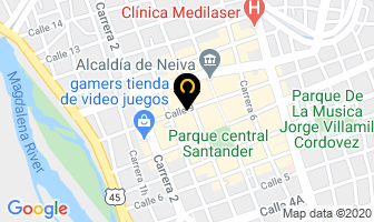 Mapa de Almacén Amiguitos en Neiva