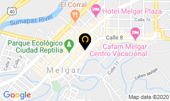 Mapa de Almacén Ariari en Melgar