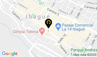 Mapa de Almacén Arizona en Ibagué