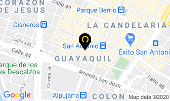 Mapa de Almacén Artefán en Medellín