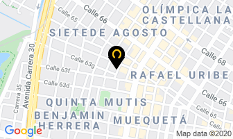 Mapa de Almacén As Repuestos en Bogotá D.C