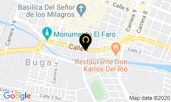 Mapa de Almacén Autoluz en Buga
