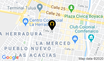 Mapa de Almacen Autopartes Kia E Y E en Tulua