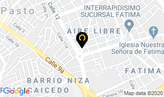 Mapa de Almacen Autorepuestos Chevrolet en Pasto