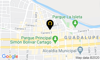 Mapa de Almacén Azúcar en Cartago