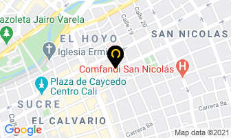 Mapa de Almacén Bafles Y Parlantes en Cali