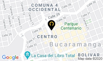 Mapa de Almacen Basculas De Santander en Bucaramanga