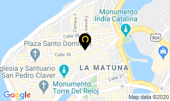 Mapa de Almacén Bata Ltda. en Cartagena