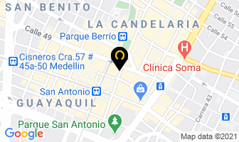 Mapa de Almacén Bautizos en Medellín
