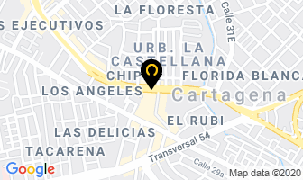 Mapa de Almacén Bebecitos en Cartagena