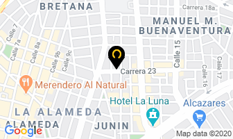 Mapa de Almacen Bicicletas Crissgui en Cali