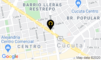 Mapa de Almacen Bikes Y Bikes en Cúcuta