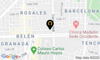 Mapa de Almacen Bmx Racing en Medellín