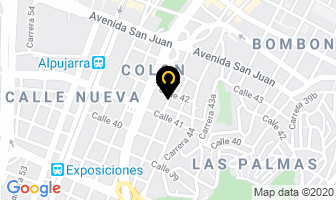 Mapa de Almacén Bobinamos en Medellín