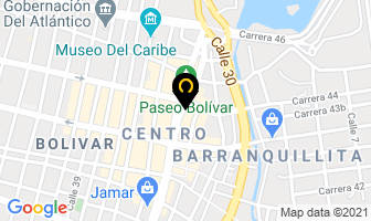Mapa de Almacén Botero's en Barranquilla
