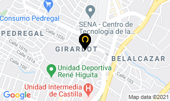 Mapa de Almacén Boulevard Telefónico en Medellín
