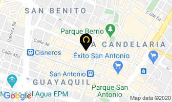 Mapa de Almacén Burdos en Medellín