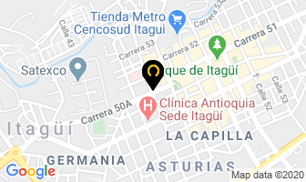Mapa de Almacen Califrenos en Itaguí