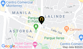 Mapa de Almacén Callura en Medellín
