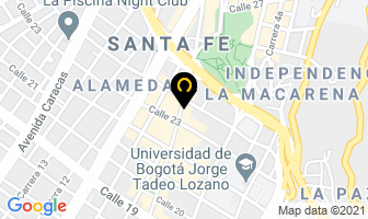 Mapa de Almacén Camisetas Ya en Bogotá D.C