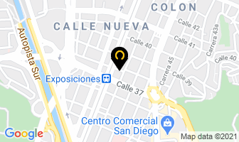 Mapa de Almacén Camperos Paso A Paso en Medellín