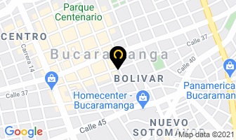 Mapa de Almacen Capullitos en Bucaramanga