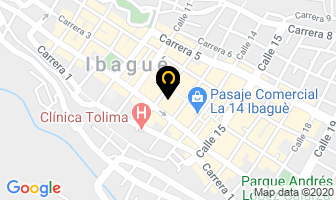 Mapa de Almacén Carolina en Ibagué