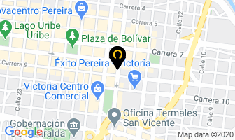 Mapa de Almacén Casa Del Bombillo No. 1 en Pereira