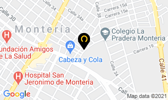 Mapa de Almacén Casacréditos en Montería
