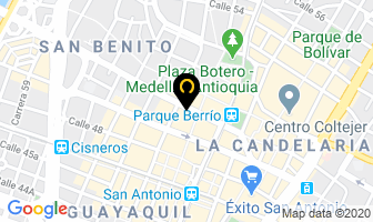 Mapa de Almacén Casasinger Singer en Medellín