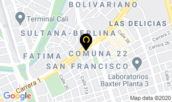 Mapa de Almacén Central De Mangueras en Cali