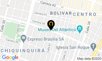 Mapa de Almacén Centro Chevrolet en Barranquilla