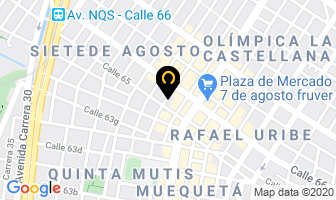 Mapa de Almacen Chevropartes en Bogotá D.C