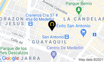 Mapa de Almacén Chocoleite en Medellín