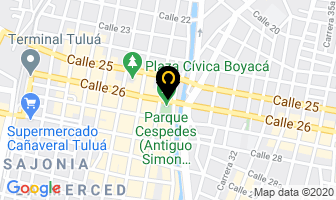 Mapa de Almacén Christy en Tulua