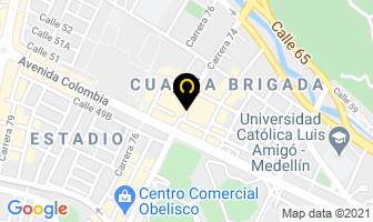 Mapa de Almacen Chuluki Celulares en Medellín