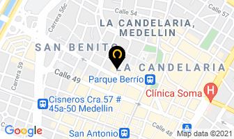 Mapa de Almacén Circuitos en Medellín