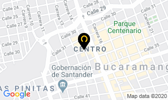 Mapa de Almacen Colchones Metroflex en Bucaramanga
