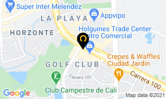Mapa de Almacen Coldental S.a.s en Cali