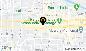 Mapa de Almacén Compra-venta El Zafiro en Cartago