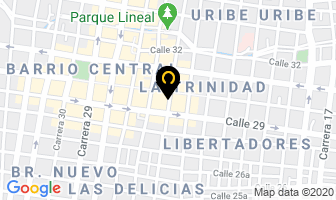 Mapa de Almacén Compraventa El Descanso en Palmira