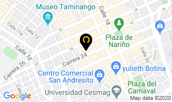 Mapa de Almacén Compraventa El Kilate en Pasto